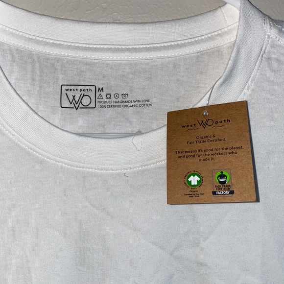 Organic & Fair Trade 100% Cotton Tee - Picture 2 of 2